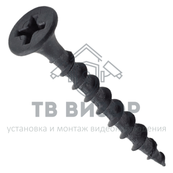 Саморез
 Саморез по дереву для ГКЛ 3,5x35, крупная резьба, оксидированный Уп (500 шт.)-0