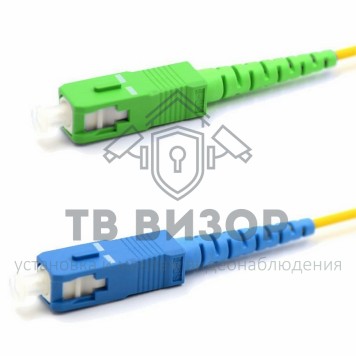 Патч-корд оптический
 Патч-корд оптический переходной (SM), 9/125 (OS2), SC/APC-SC/UPC, (Simplex), LSZH, 5м (50-2053)-0