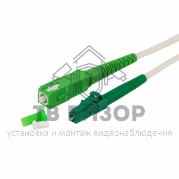 Патч-корд оптический
 SC(APC)-LC(APC) simplex 7м, 3мм, LSZH, SM (G.657) оптический патч-корд (50-0910)-0