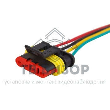 DJ7031-1.5-21 Автомобильный разъем гнездо с проводом 20см  (3-х контактный) (16-0313-9) 
 DJ7031-1.5-21 Автомобильный разъем гнездо с проводом 20см  (3-х контактный) (16-0313-9)-0