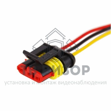 DJ7041-1.5-21 Автомобильный разъем гнездо с проводом 20см (4-х контактный) (16-0314-9) 
 DJ7041-1.5-21 Автомобильный разъем гнездо с проводом 20см (4-х контактный) (16-0314-9)-0