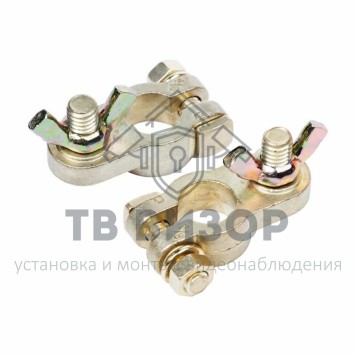 Клемма  аккумуляторной батареи автомобиля (АКБ) универсальная Rexant (16-0441) 
 Клемма  аккумуляторной батареи автомобиля (АКБ) универсальная Rexant (16-0441)-0