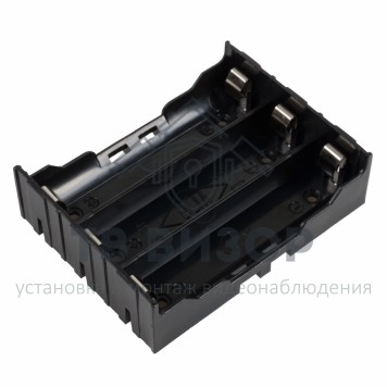 Батарейный отсек
 Батарейный отсек 3 х 18650 Li-ion (на плату) (16-0803-9)-0