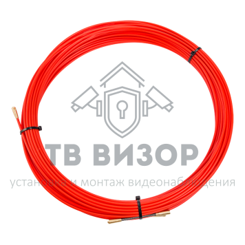 Протяжка
 Протяжка кабельная (мини УЗК в бухте), стеклопруток, d=3,5мм, 25м КРАСНАЯ (47-1025)-0