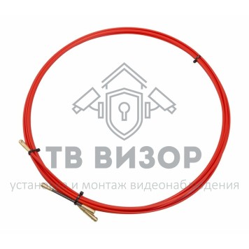 Протяжка
 Протяжка кабельная (мини УЗК в бухте), стеклопруток, d=3,5мм, 7м КРАСНАЯ (47-1007)-0