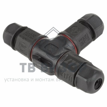 Кабельный ввод
 Соединитель кабельный (Т-образный) IP67 3pin (07-5909-8)-0