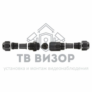 Кабельный ввод
 Соединитель кабельный IP68 3pin 4-7mm (07-5904-8)-2