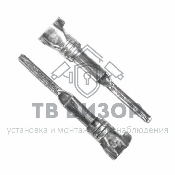 Клемма
 Клемма плоская штекер 1.5 мм 0.5-1 мм² (РП-п 1.0-(1.5)) REXANT (08-0955)-0