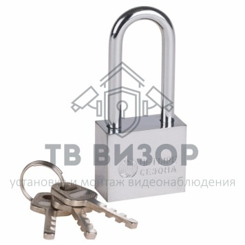 Замок навесной
 Cерия сталь 30 мм длинная дужка Четыре Сезона (79-0043)-0
