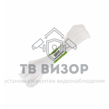 Шнур
 Шнур ∅ 3мм с сердечником ШПТ  20м, (белый) 