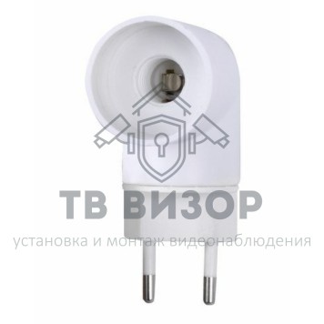 Переходник
 Переходник цокольный AC 220V-E14 с выключателем REXANT (11-8883)-1