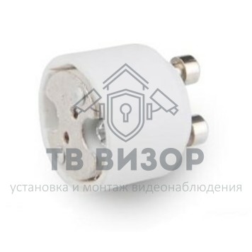 Переходник
 Переходник цокольный GU10-GU5,3 REXANT (ПАКЕТ БОБ) 1 шт (11-8845-9)-0