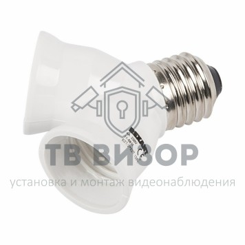 Разветвитель
 Цокольный разветвитель E27 шт.-2гн. REXANT (11-8811) кратно 10 шт-0