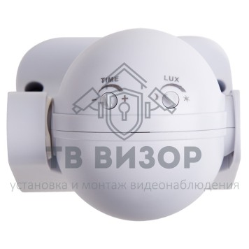 
 Датчик движения настенный ДДС 02, 180°,1200Вт,3-2000Лк, 12 м,10-420 сек,IP44 REXANT (11-9210)-1