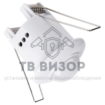 Датчик движения точечный ДДТ 02, 360°,800Вт,3-2000Лк, 6 м,10-900 сек REXANT (11-9207) 
 Датчик движения точечный ДДТ 02, 360°,800Вт,3-2000Лк, 6 м,10-900 сек REXANT (11-9207)-0