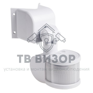 
 Датчик движения угловой ДДУ 01, 270°,1200Вт,3-2000Лк,12 м,10-420 сек,IP44 REXANT (11-9204)-0