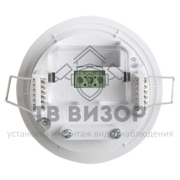 
 Датчик движения точечный микроволновой ДДТМ 01, 360°,1200Вт,3-2000Лк, 1-8 м,10-720 сек REXANT (11-9219)-1