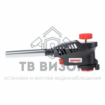 
 Газовая горелка-насадка REXANT GT-30 с пьезоподжигом паяльного типа (12-0030)-0
