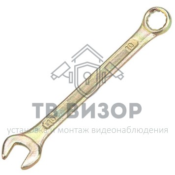 Ключ
 Ключ комбинированный REXANT 10 мм, желтый цинк (12-5805-2)-0