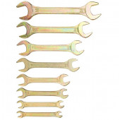 Набор ключей
 Набор ключей рожковых REXANT (6х7-20х22 мм), 8 шт, желтый цинк (12-5844-2)