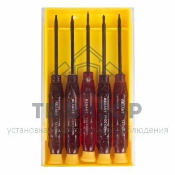 
 Набор отверток для точечных работ 5 предметов Rexant (12-4750)-0