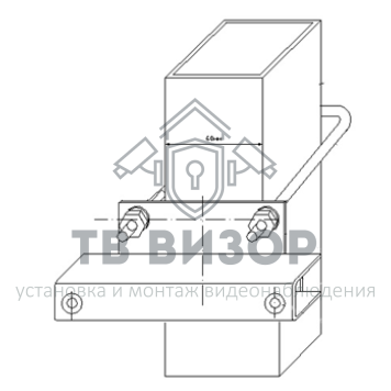 Узел крепления универсальный
 УЗК-КС 60-0