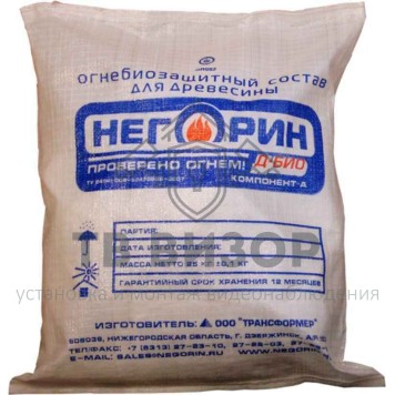 Краска огнезащитная
 НЕГОРИН МС концентрат (25 кг)-1