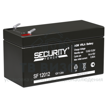 Аккумуляторная батарея
 Аккумулятор 12В 1,2 А∙ч (SF 12012)-0