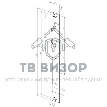 Планка ответная
 EFF-EFF 69135-01-0