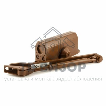 Доводчик дверной
 Нора-М №2S (коричневый)-0