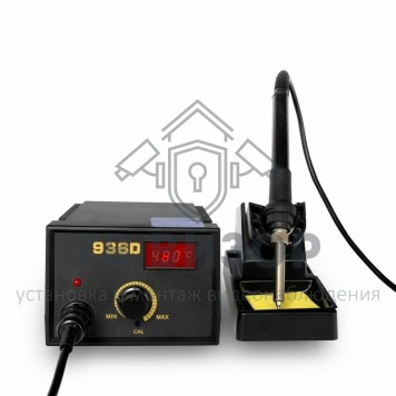 
 Паяльная станция (паяльник) с цифровым дисплеем 200-480°С (R936D) REXANT (12-0711)-0