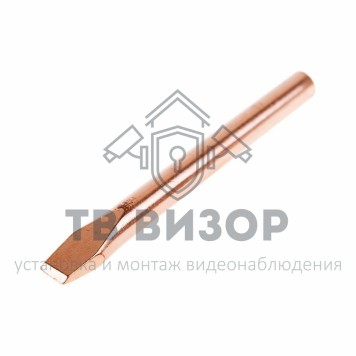 Жало
 Жало медное Ø6.8 для паяльников 80Вт  (тип: клин)  REXANT (12-9944) кратно 5 шт-0