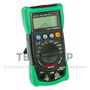 
 Универсальный мультиметр MS8233E MASTECH (13-2013)-0