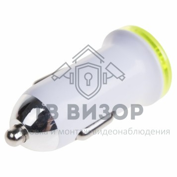 Автозарядка в прикуриватель USB (АЗУ) (5V, 2100mA) белая REXANT (18-1937) кратно 10 шт 
 Автозарядка в прикуриватель USB (АЗУ) (5V, 2100mA) белая REXANT (18-1937) кратно 10 шт-1