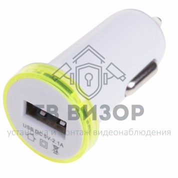 Автозарядка в прикуриватель USB (АЗУ) (5V, 2100mA) белая REXANT (18-1937) кратно 10 шт 
 Автозарядка в прикуриватель USB (АЗУ) (5V, 2100mA) белая REXANT (18-1937) кратно 10 шт-0