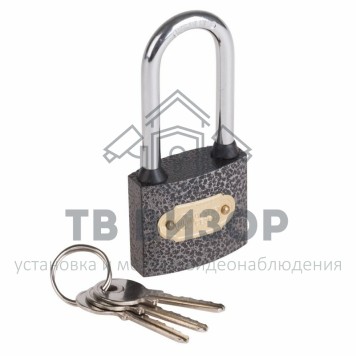 Замок навесной
 Cерия чугун 40 мм длинная дужка Четыре Сезона (79-0024)-0