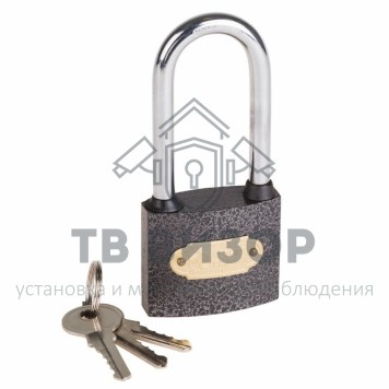 Замок навесной
 Cерия чугун 50 мм длинная дужка Четыре Сезона (79-0025)-0