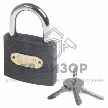 Замок навесной
 Серия чугун 60 мм Четыре Сезона (79-0006)-0