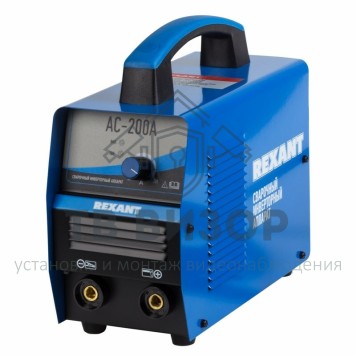 Сварочный аппарат инверторный REXANT® АС-200А (11-0912) 
 Сварочный аппарат инверторный REXANT® АС-200А (11-0912)-0
