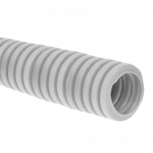Труба гофрированная
 Труба гофрированная ПНД лёгкая 350 Н безгалогенная (HF) стойкая к ультрафиолету серая с/з д20 (100м/4800м уп/пал)