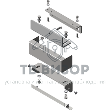 Комплект для монтажа замка
 MK AL-150PR – Inside (белый)-1