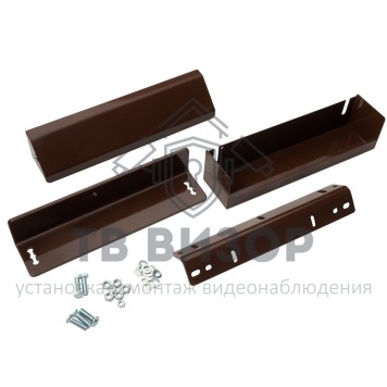 Комплект для монтажа замка
 MK AL-300-400PR - Inside (коричневый)-0