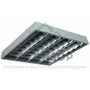 Светильник
 Светильник люминесцентный ARS/R 4x18 HF встраиваемый зеркальная решетка ЭПРА (1015000280)-0