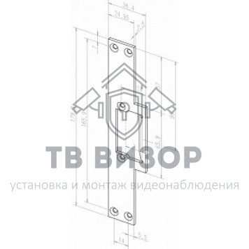Планка ответная
 EFF-EFF 16940-01-0
