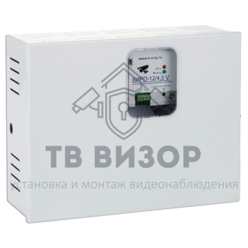 Источник питания
 БИРП-12/4,0В (Video)-0
