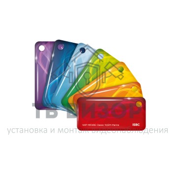 Бесконтактный брелок
 RFID-Брелок ISBC Em-marine+Mifare Classic 1K (зеленый)-1