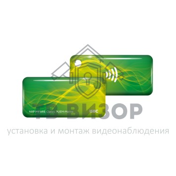 Бесконтактный брелок
 RFID-Брелок ISBC Em-marine+Mifare Classic 1K (зеленый)-0