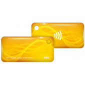 Бесконтактный брелок
 RFID-Брелок ISBC Em-marine+Mifare Classic 1K (жёлтый)