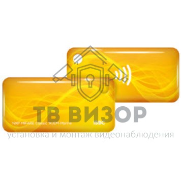 Бесконтактный брелок
 RFID-Брелок ISBC Em-marine+Mifare Classic 1K (жёлтый)-0