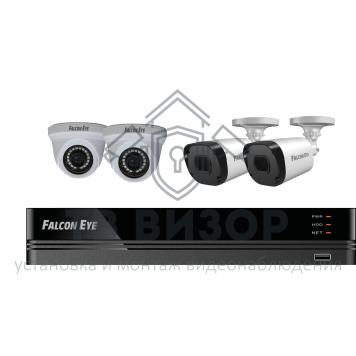Комплект видеонаблюдения
 FE-104MHD KIT Офис SMART Комплект видеонаблюдения
 FE-104MHD KIT Офис SMART-0